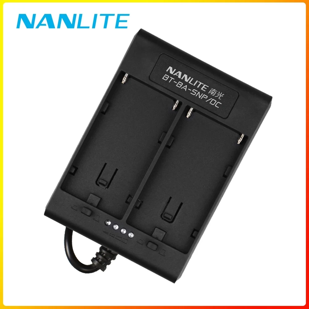 Nanlite BT-BA-SNP/DC 15V NP-F Series F550 F750 F970 адаптер аккумулятора с разъемом постоянного тока ДЛЯ Forza 60 LitoLite 28F