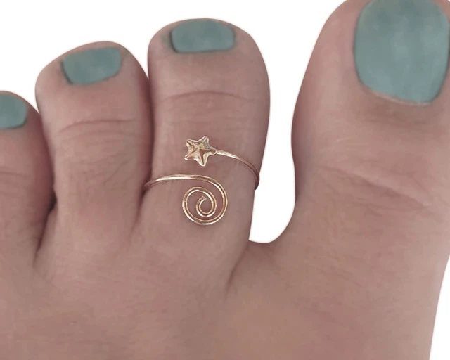 Silver Toe-Rings -Buy Silver Jewellery Online — KO Jewellery