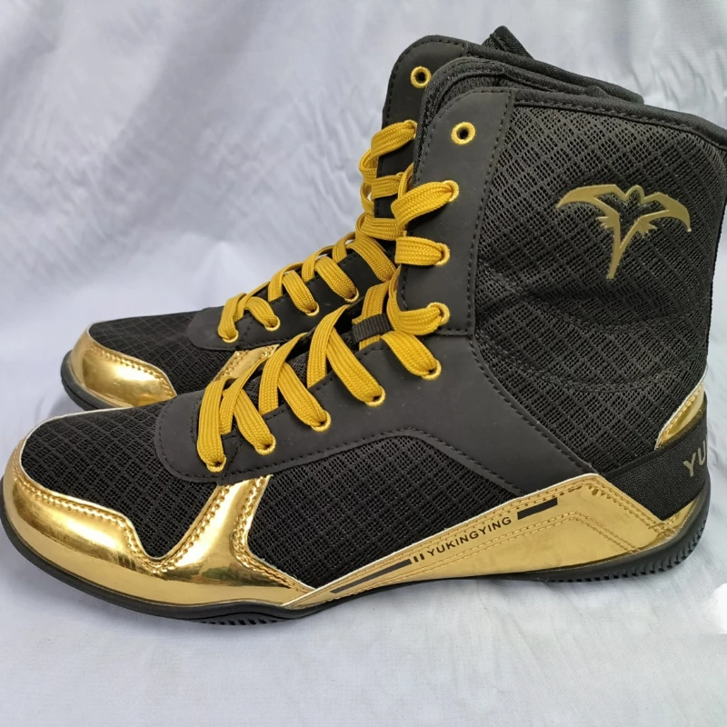 Professional Wrestling Shoes Men Top Quality Boxing Shoes Mens Black Gym Training Shoe Man Luxury Brand Fighting Boots