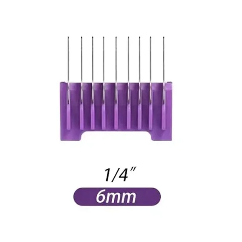 8pcs Stainless Steel Guide Comb For Wahl Professional Animal Pet Dog Clipper Bravura, Arco, Chromado, Creativa, Figura, Motion