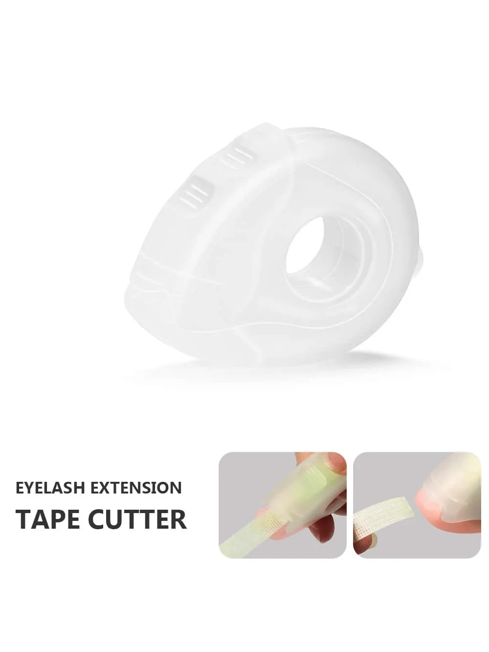 1PCS Eyelashes Extension Tape Cutter Lash Tape Dispenser Adhesive Separator Portable Grafting False Lashes Tape Scissor