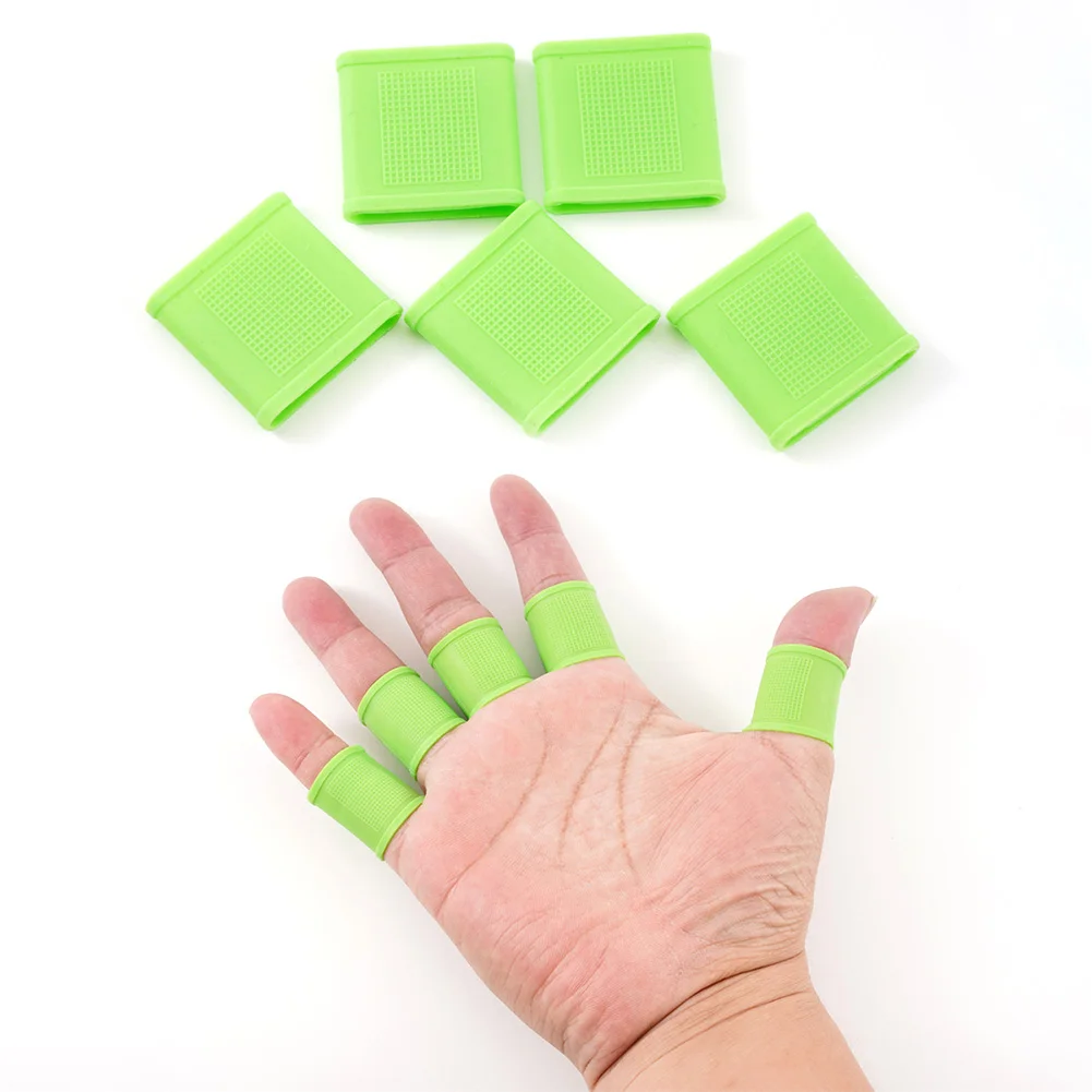 Description Picture 5 of item10 Pcs Set Silicone Golf Finger Sleeves Finger Tubes Protective Cover for Basketball Baseball Tennis Bowling