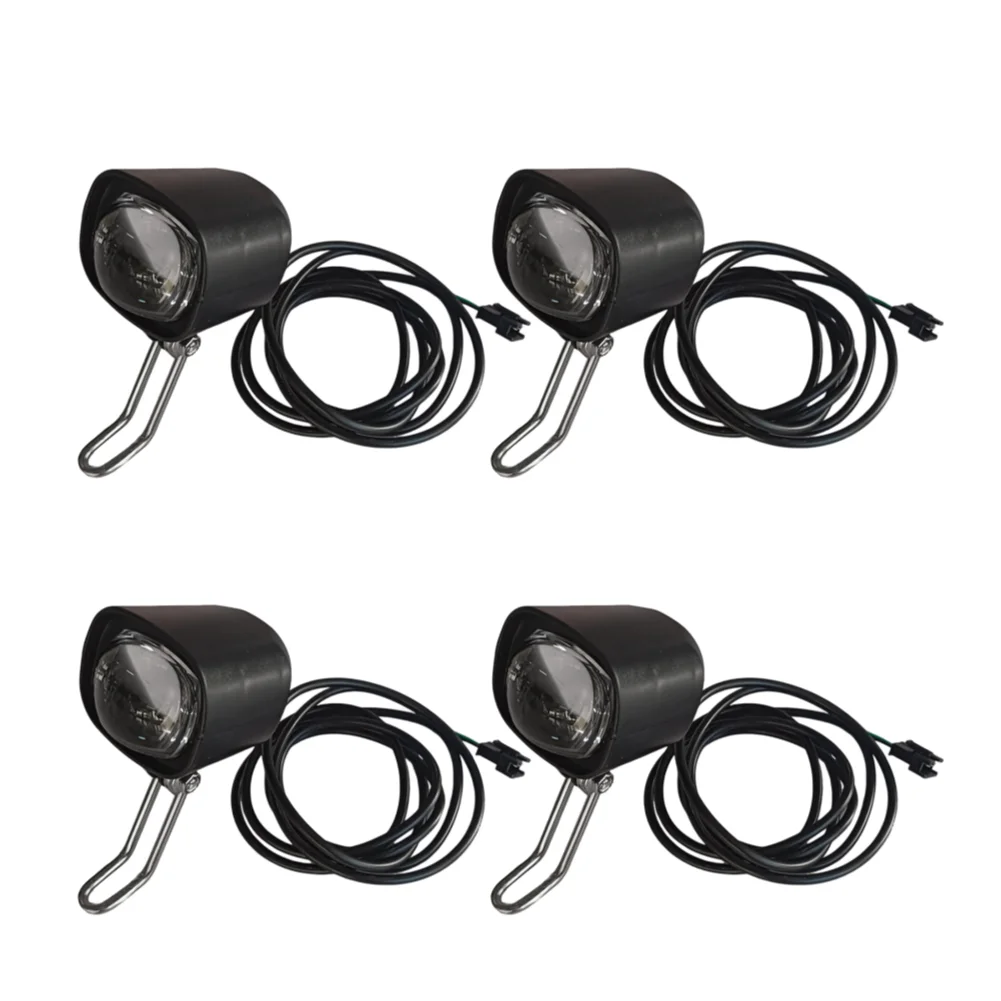 Versatile Waterproof LED E-Bike Headlight & Horn Combo