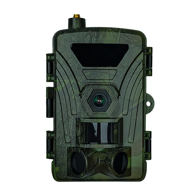4G Trail Camera PR802G Hunting Camera with 4K Video /60MP Photo Night Vision,0.3s Trigger,120° Wide-Angle,suppout APP ICloud 1