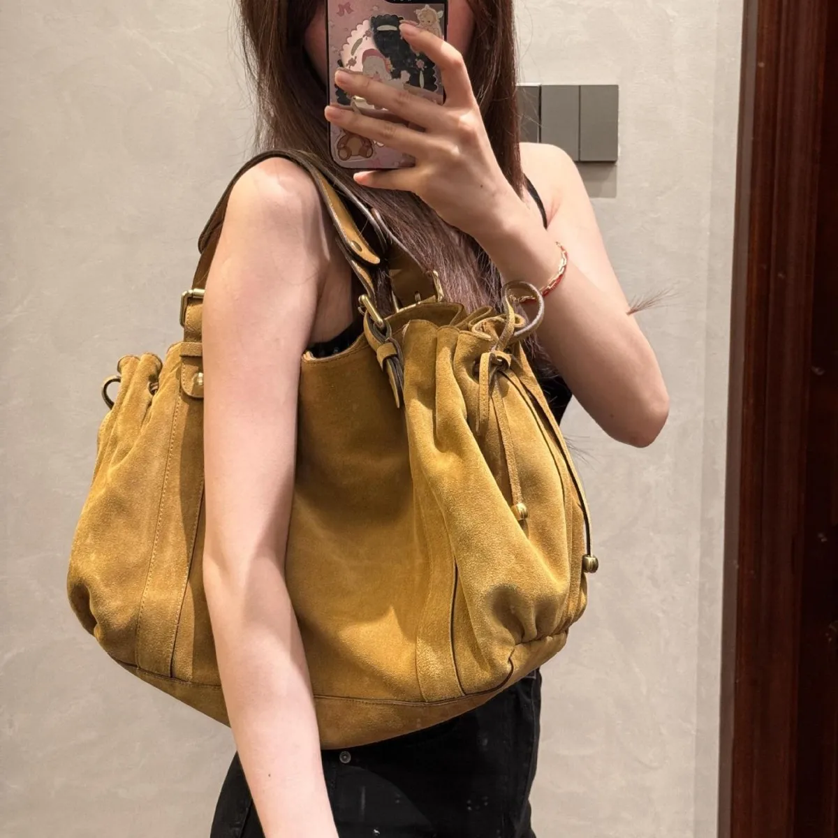 Women's Soft Pu Vintage Handbag Large Capacity New Fashion Solid Color Tote Bag Luxury Design Shoulder Bag For Everyday Style