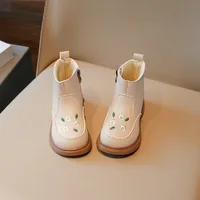 Kinder Boots mit Blumenmuster – Bild 3