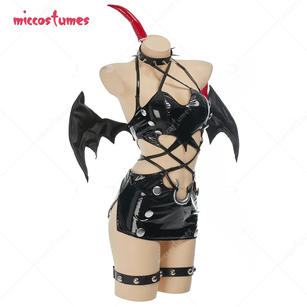 Damen Strumpf Crossover Strap Bodysuit Cosplay Kostüm Outfit mit Kneesocks für Frauen Halloween Cosplay Kostüm 26