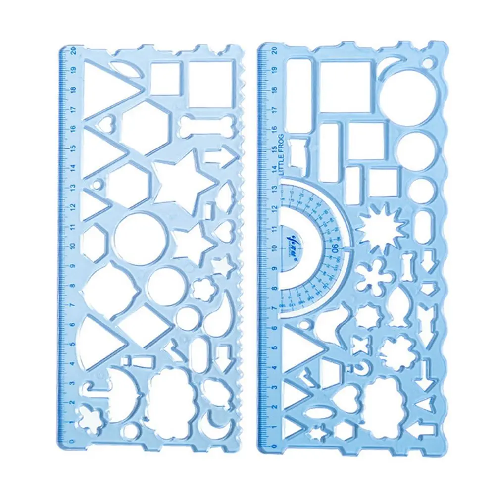 자, 학용품, 문구, 도면 자, 수학 기하학 물결선 자, 도면 용품, 템플릿 자