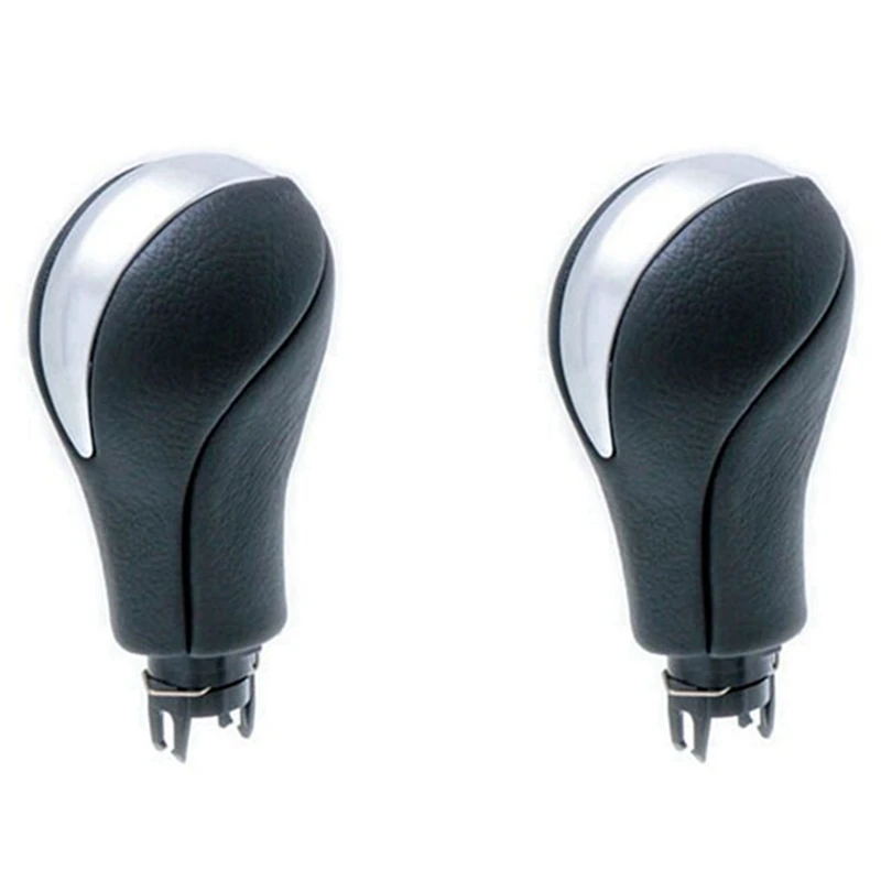 

2X 4910-JK03A Gear Shift Knob For Nissan Infiniti QX56 G25 G37 FX37 EX37 QX70 Q60 QX50 34910-1LA6C Black