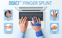 Sport Protective Sleeve Injuries Broken Fingers Hand Fixing Strap Trigger Finger Extension Splint Adjustable Fixing Belt Support 2