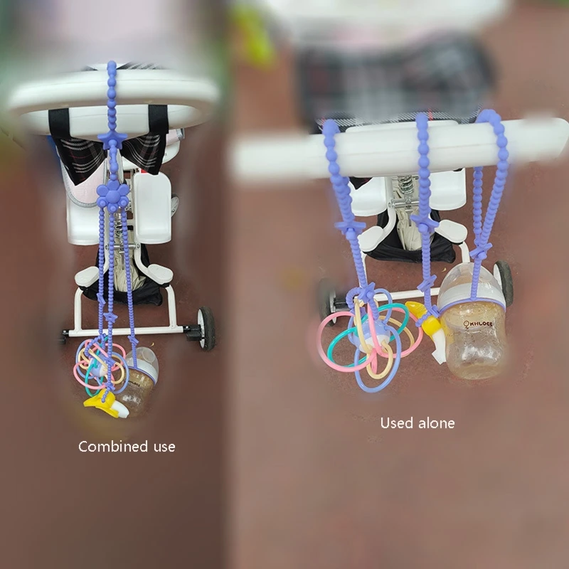 

Toy Safety Straps for Strollers High Chair Toddler Toy Bottle Harness Straps 69HE