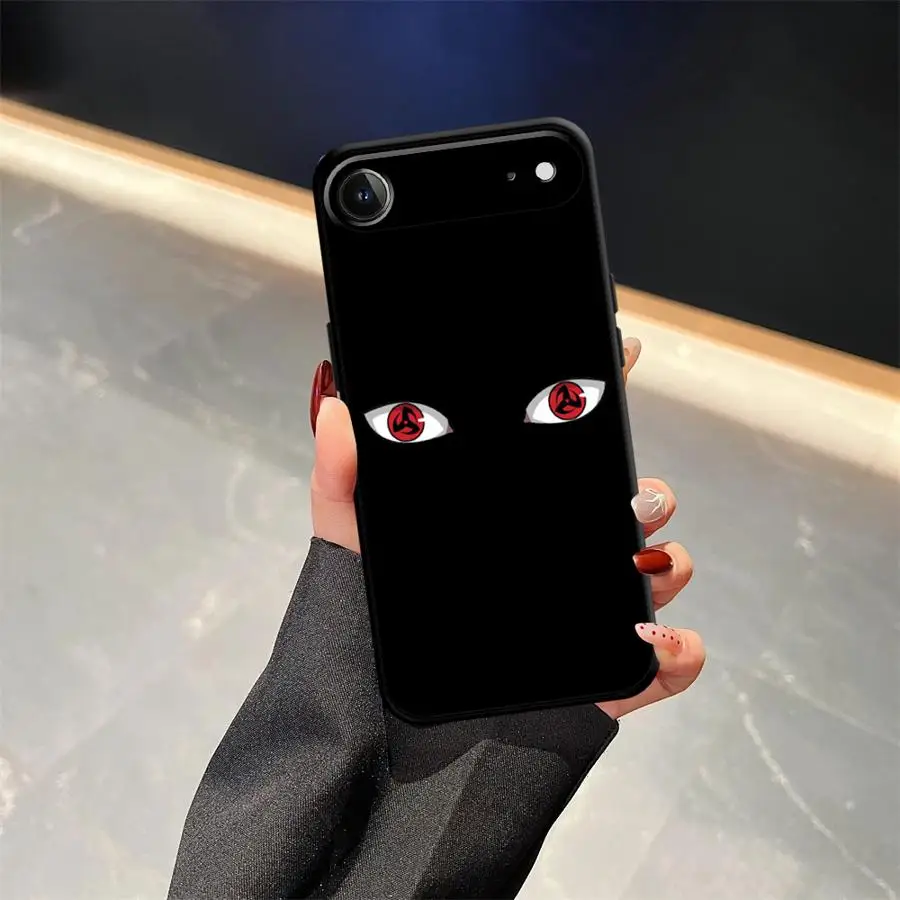 Black Soft Anime Ninja Phone Cover Case