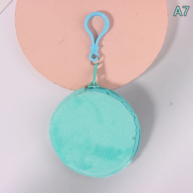 Indulgent Chocolate Biscuit Plush Keychain Pouch