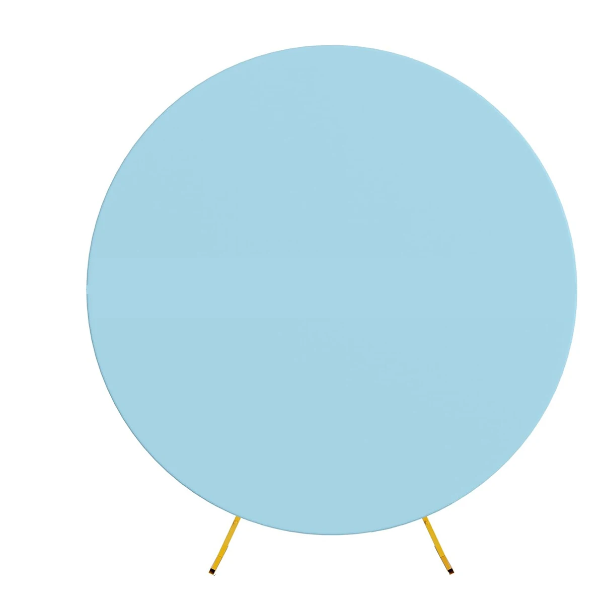 Elegant Round Backdrop Cover for Events – Versatile Elastic Photo Background Decor (Without Stand)
