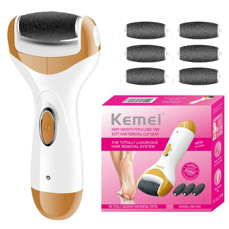 Browns 4in1 Rechargeable electric foot file callus remover machine pedicure foot care tool heels remove dead skin tool