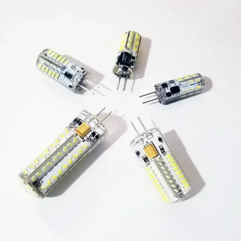 LED 3014 미니 램프, G4 전구, 2W, 3W, 5W, 7W, 9W, 12W, AC DC, 12V, 220V, 촛불 조명, 30W, 40W 할로겐, 샹들리에 스포트라이트 교체