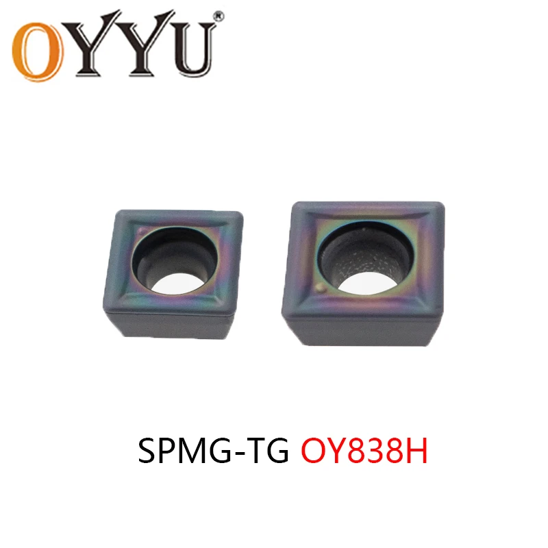 

OYYU Machine Tool Milling CNC Carbide Insert SPMG050204 SPMG060204 SPMG140512 050204 060204 140512 TG OY838H SPMG U Drill Blade