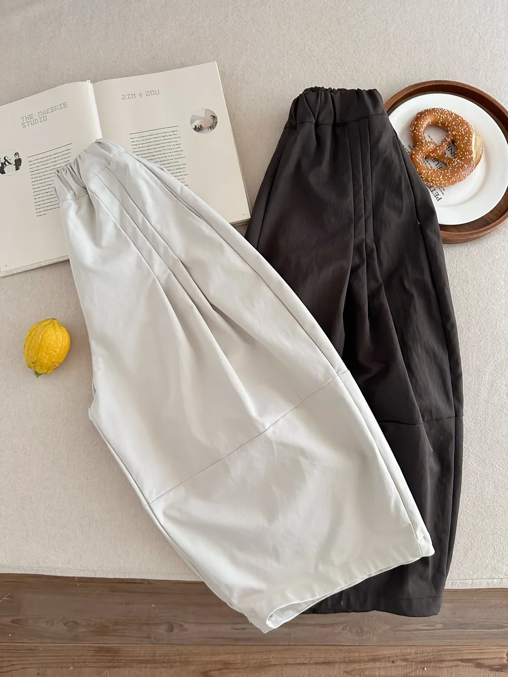 2025 Autumn New Children Loose Trousers Cotton Girls Solid Harem Pants Toddler Wide Leg Pants Boys Casual Pants Kids Clothes 3 2025 Autumn New Children Loose Trousers Cotton Girls Solid Harem Pants Toddler Wide Leg Pants Boys Casual Pants Kids Clothes - Image 3