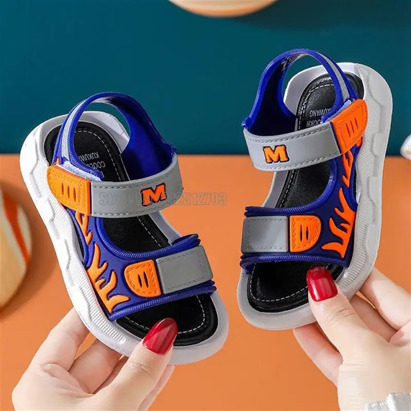 children's shoes for high arches Children Summer Boys Sandals Baby Kids Flat Child Beach Shoes Sports Soft Non-slip Casual Toddler Shoes Sandal for girl Children's Shoes