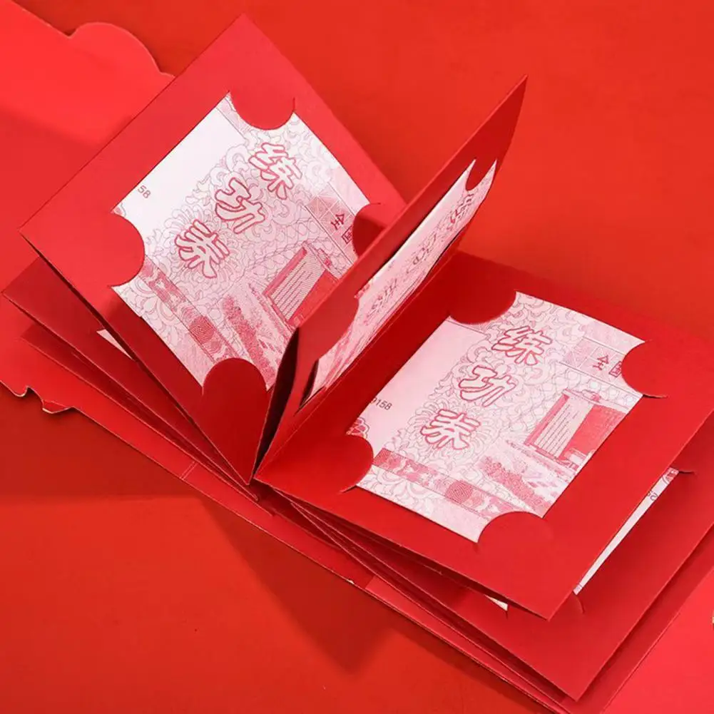 

Special Paper Red Envelope Festive 3d Zodiac Cartoon Red Envelopes with Tassels for New Year Spring Festival Good Luck