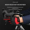 Wind Breaking Cycling Full Finger Gloves Touch Screen Anti-slip Bicycle Lycra Fabric Mittens Bicicleta Road Bike Long Glove 3