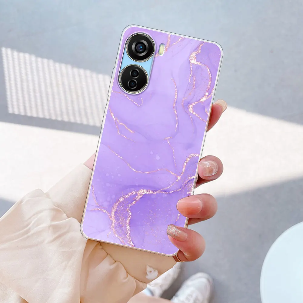 ZTE Silicone Soft Clear Shockproof Phone Case Cover