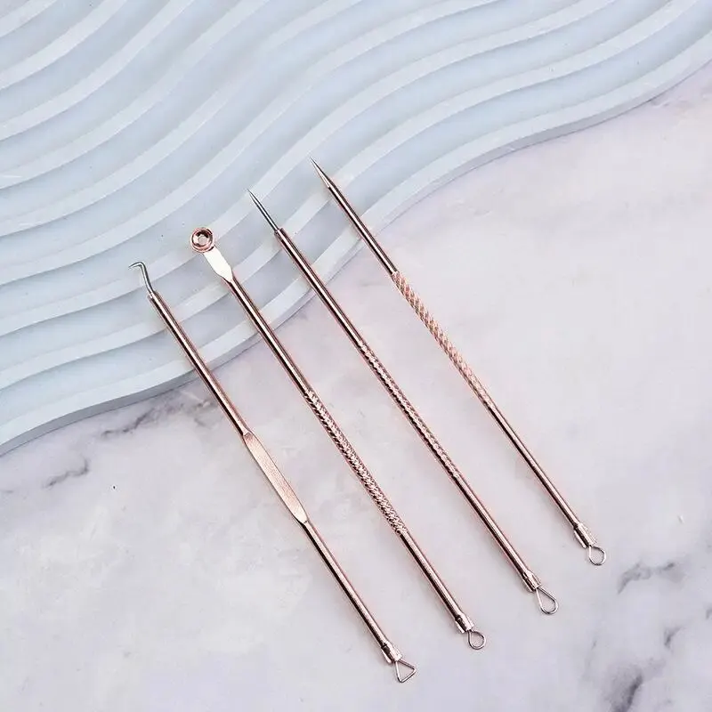 Pimple Pin Blackhead Removing Cell Tweezer Sterile Tweezers Closed Tweezers Acne Removing Acne Needle Blackhead Clip Pimple Pin