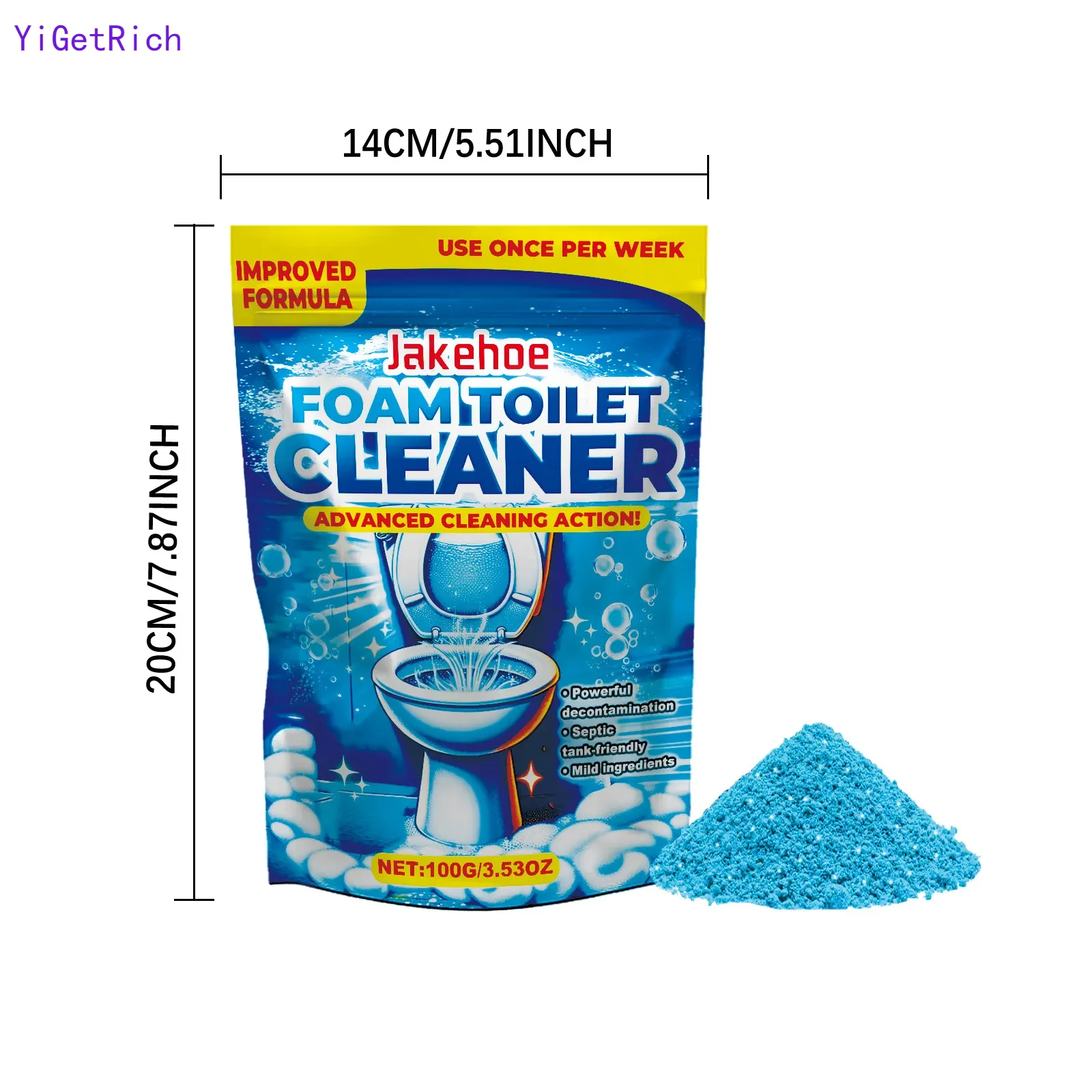 Splashs Foam Toilet Cleaner Household Toilet Bathroom Decontamination And Deodorization Foam Cleaning And Descaling 150ML