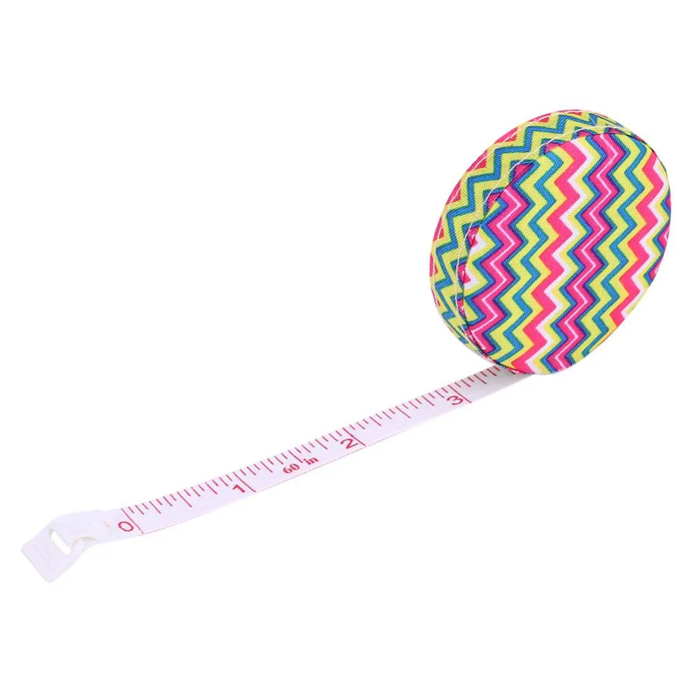 Body Tape Measure 150cm/60in Accurate Retractable Ruler Measuring Tape Soft Optional Color