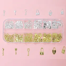Deluxe Nail Art Rhinestones Kit with Storage Organizer for Stunning Holiday Designs (125)