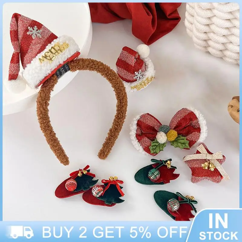 

Fashionable Childrens Card Issuance Stylish And Beautiful Christmas Accessories Beautifully Clip Unique Design Cozy Hairband