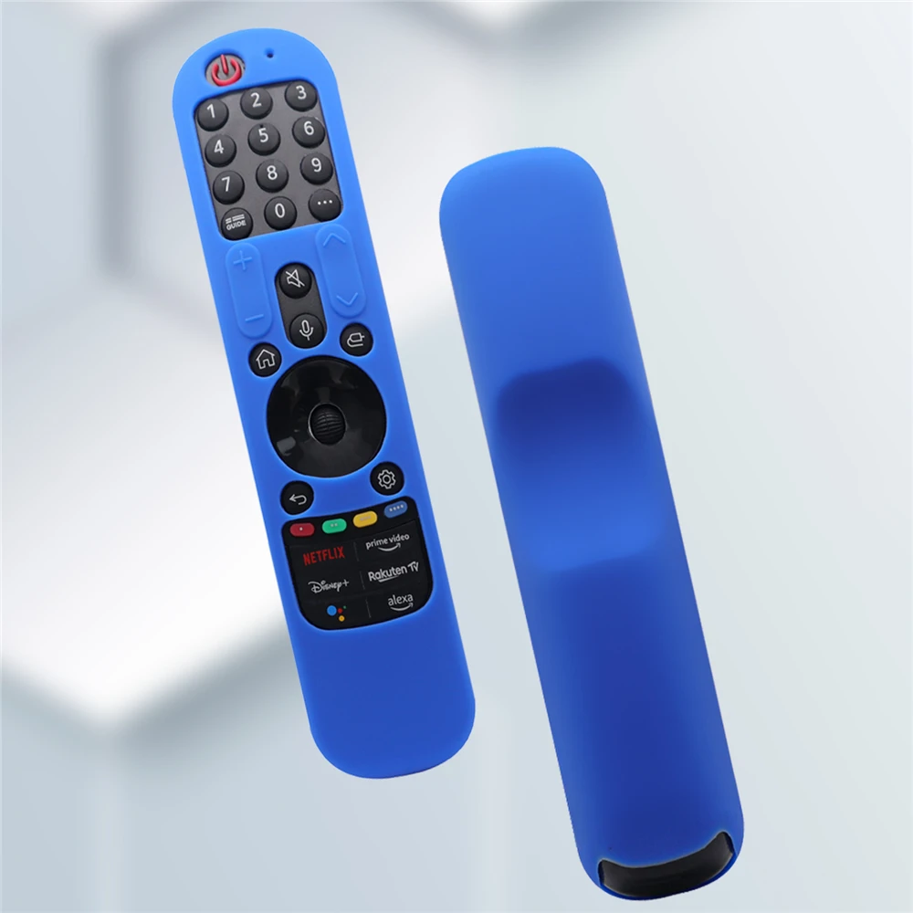 Silicone Remote Case Silicone Remote Cover Silicone Remote Sleeve Remote Controller Cover Silicone Case Protector Silicone Waterproof Case for AN-MR21GC MR21N/21GA for Magic Remote Control Case Sleeve Holder Protector Skin