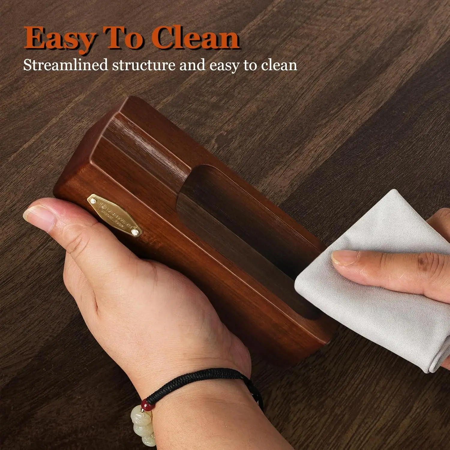 منفضة سجائر خشب فاخر