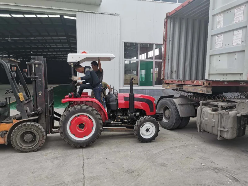 Farm Tractor in action