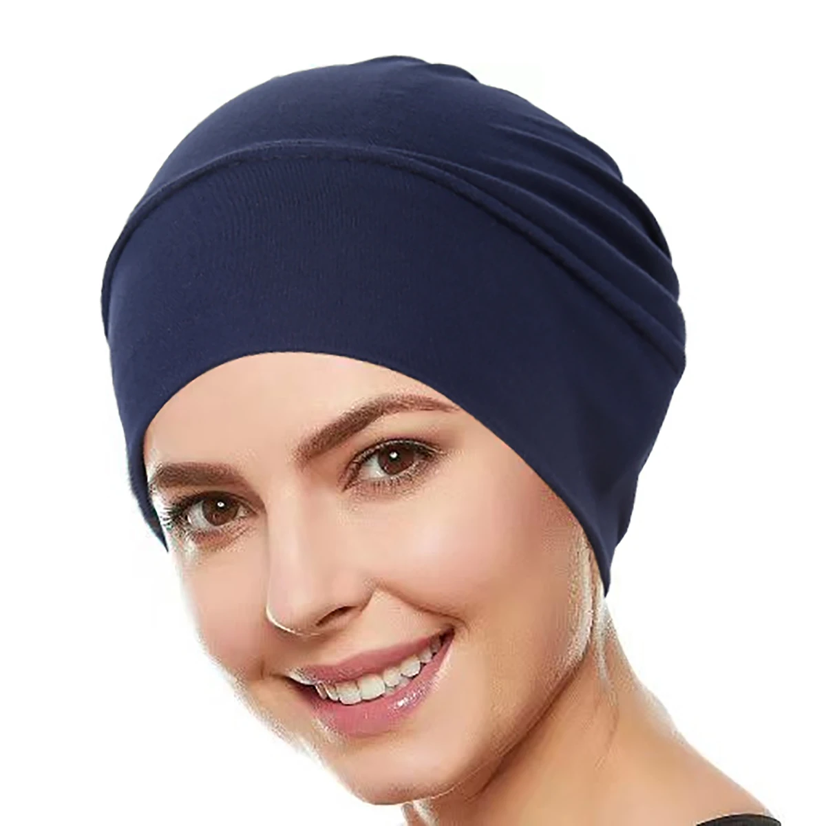 JAWSEU Turbante Da Donna Hijab Musulmano Cappello Chemio