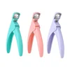 U-Shaped French False Nail Scissors Professional Stainless Steel Head Nail Clipper Acrylic Gel French False Nail Tips Clipper 5