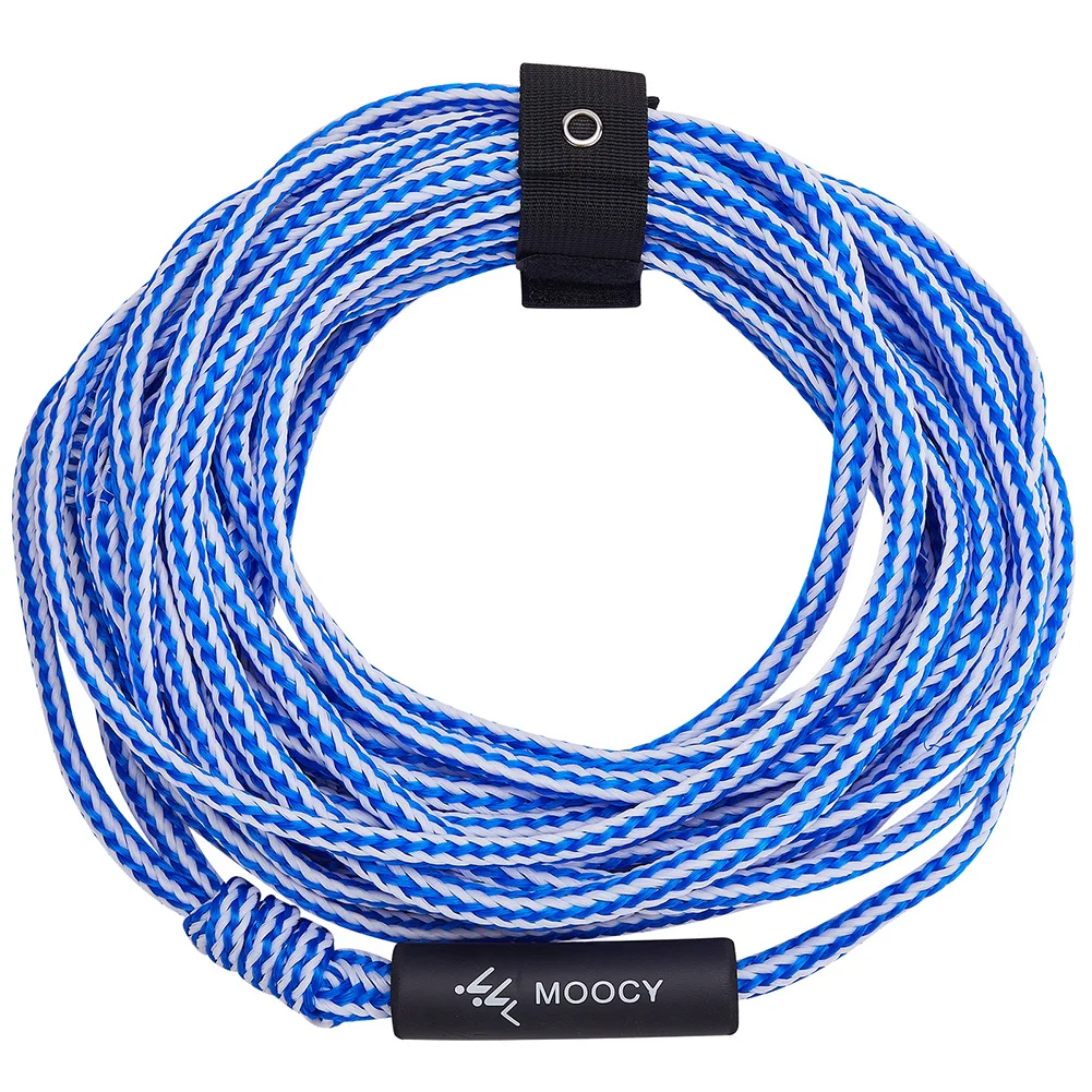 Boat Tube Towable Rope Portable Water Ski Tow Rope Adjustable Length with Keeper Surfing Water Sport Accessories