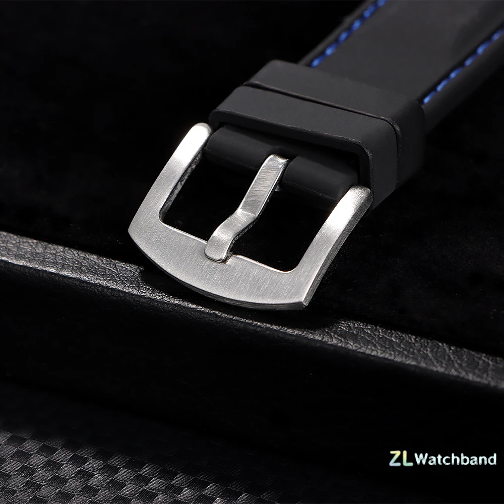 Enhanced Sports Silicone Waterproof Watch Band - Thick Rubber Strap Bracelet