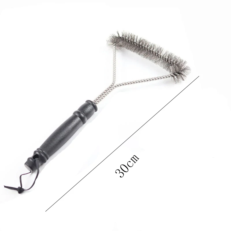 Barbecue cleaning tools grill brush cleaning brushes BBQ Grill Barbecue Kit Portable Anti Rust Brush Clean Accessories