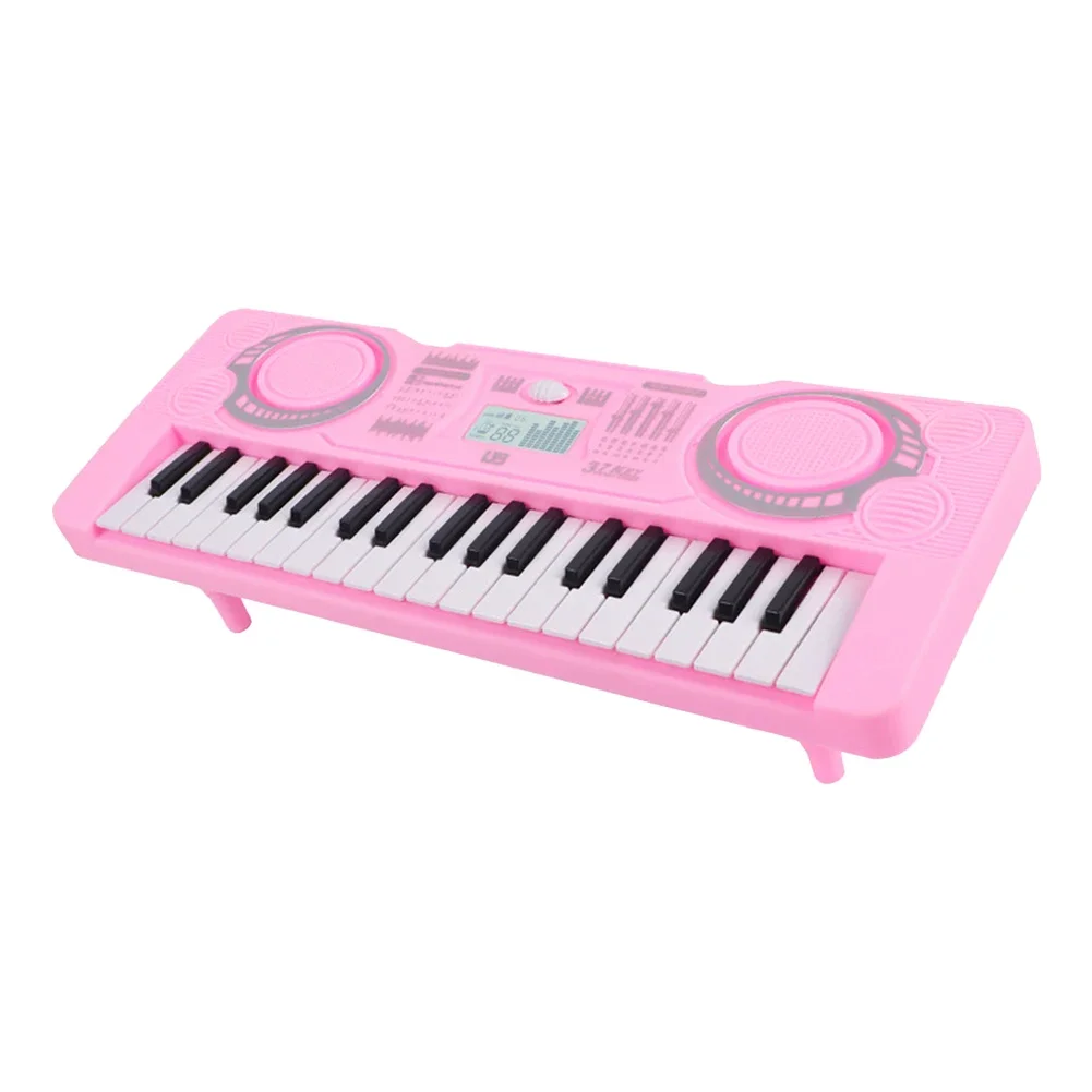 Digital Keyboard 37 Keys Portable LED Display Electronic Piano For Children Educational Toy