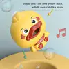 Bubble duck Baby Bath Toy Battery Operated Bath Bubbles with soft music for kids creative Bath bubble Machine birthday gifts 2