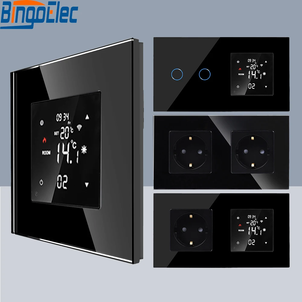 Bingoelec-WiFi-Smart-Thermostat-with-Touch-Switch-Wall-USB-Socket-Tuya ...