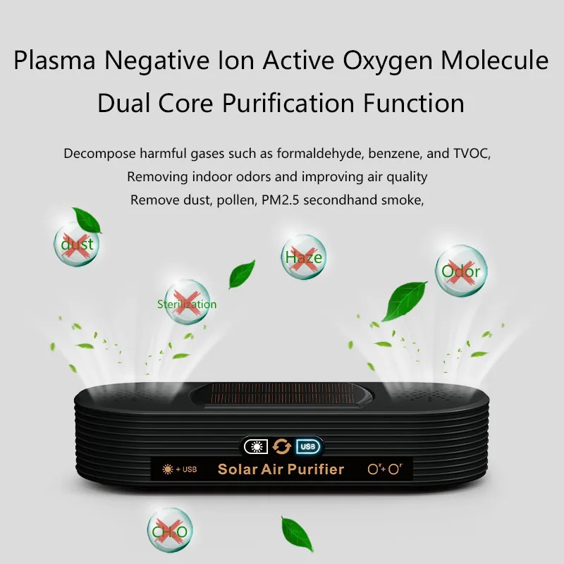 Car Air Purifier Removes Odors Second-hand Smoke Formaldehyde Zero Consumables USB Plug-in Type air purifier