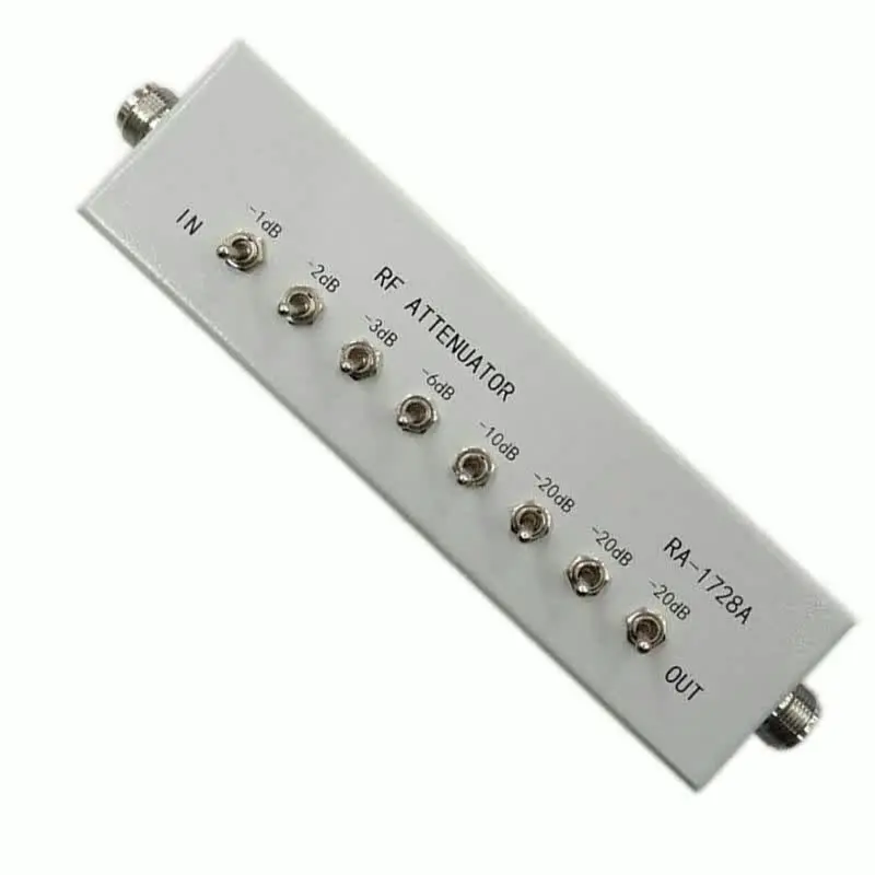 0-82 dB für SMA-Funkfrequenzdämpfer, variabel/Schrittdämpfer 50 Ohm für Ham Radios