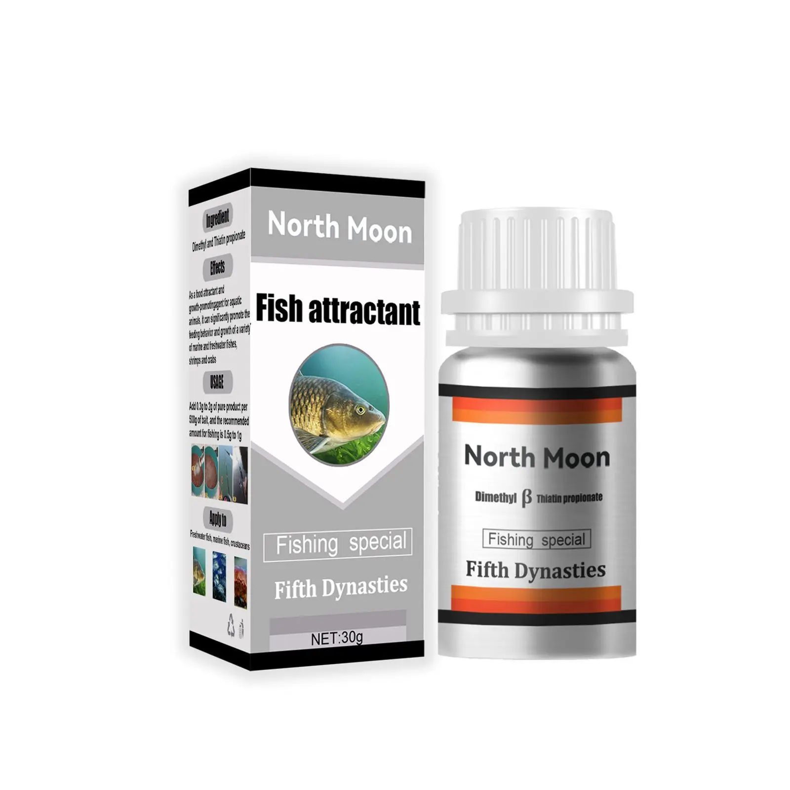 Fishing Lure Fishing Attractant 1 Pc 30g Fishing Lure Additive Portable Agent for Freshwater and Seawater Fish