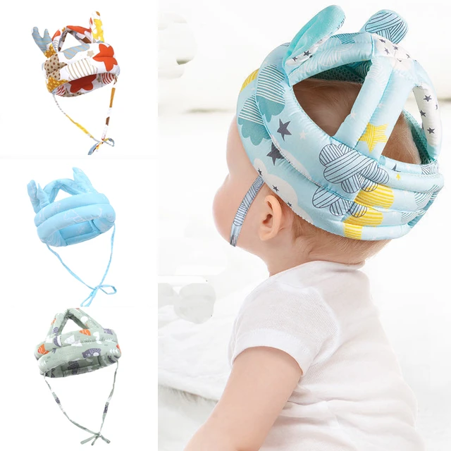 Protector de cabeza de andador para bebé, almohadilla anticaída para niño  pequeño, gorro de choque para