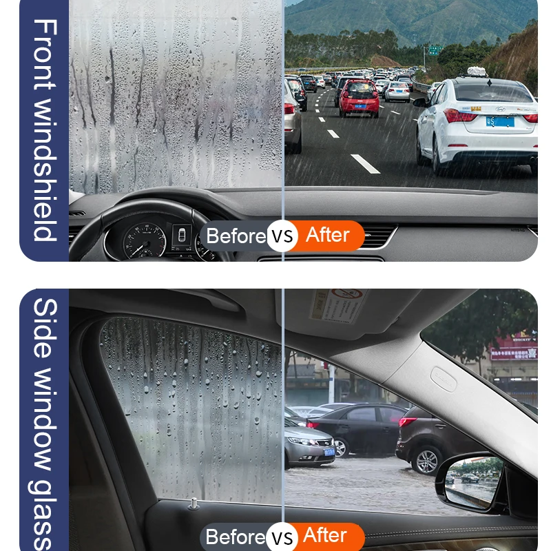 AIVC Glass Hydrophobic Coating Anti-Rain For Cars Auto Glass Spray  Waterproof Coating Agent - AliExpress