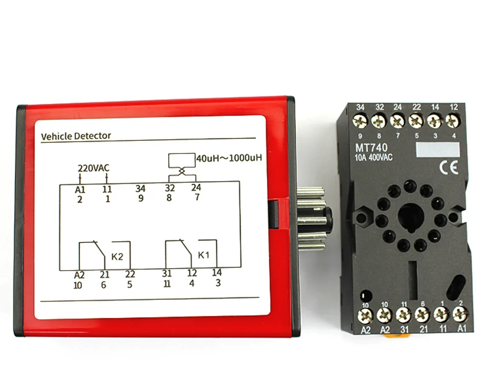 Gate and Garage Door Loop Detector 220V AC for Sliding Gate Operator