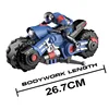RC Motorcycle Stunt Drift Remote Control Motorbike High Speed 360° Rotation With LED Light Electronic Rechargeable Off-Road Car 4