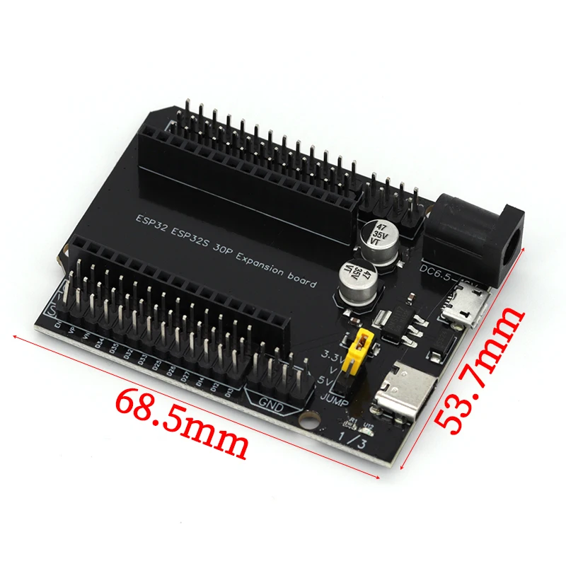 รูปสินค้า บอร์ดพัฒนา ESP32 WiFi + Bluetooth ทนทาน สำหรับโปรเจกต์ IoT